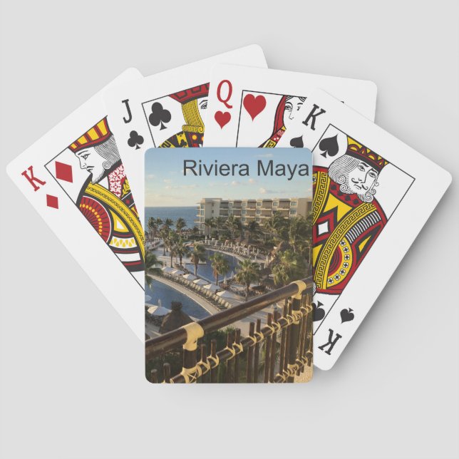 Riviera Maya Cancun Mexico - Classic Playing Cards (Back)