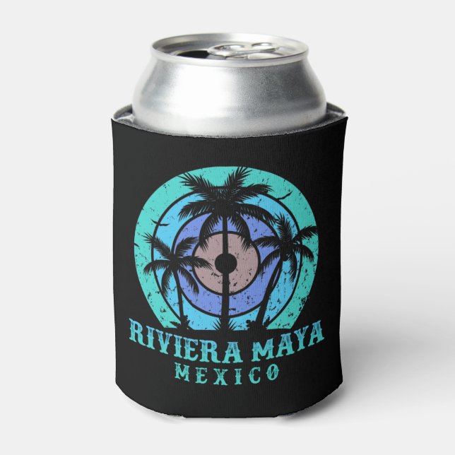 Riviera Maya Mexico Can Cooler (Can Front)
