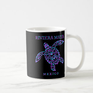 Riviera Maya Mexico Sea Turtle Boys Girls Vacation Coffee Mug