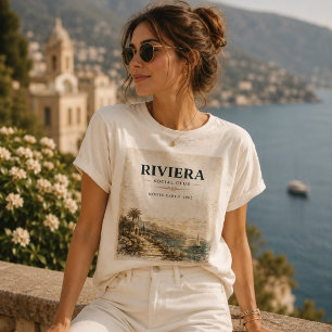 Riviera Social Club Monte Carlo 1962 Vintage Tri-Blend Shirt