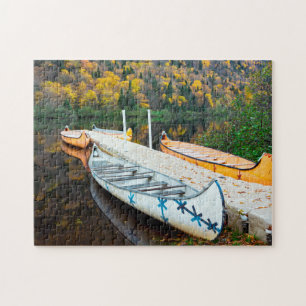Rivière Jacques-Cartier   Rabaskas Dock Jigsaw Puzzle