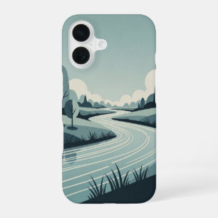 Rivière Vintage au Flux Doux iPhone 16 Case