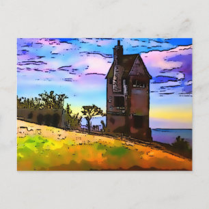 Rivington Pigeon Tower Leverhulmes Garden Horwich Postcard