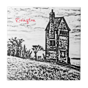 Rivington Pigeon Tower Leverhulmes Garden Horwich Tile