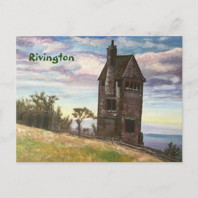 Rivington Pigeon Tower  Postcard (Front)