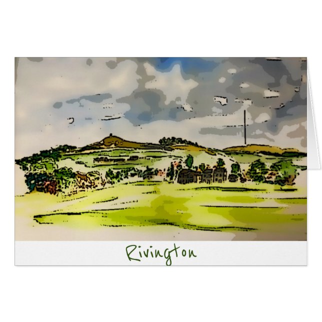 Rivington Winter Hill Landscape   (Front Horizontal)