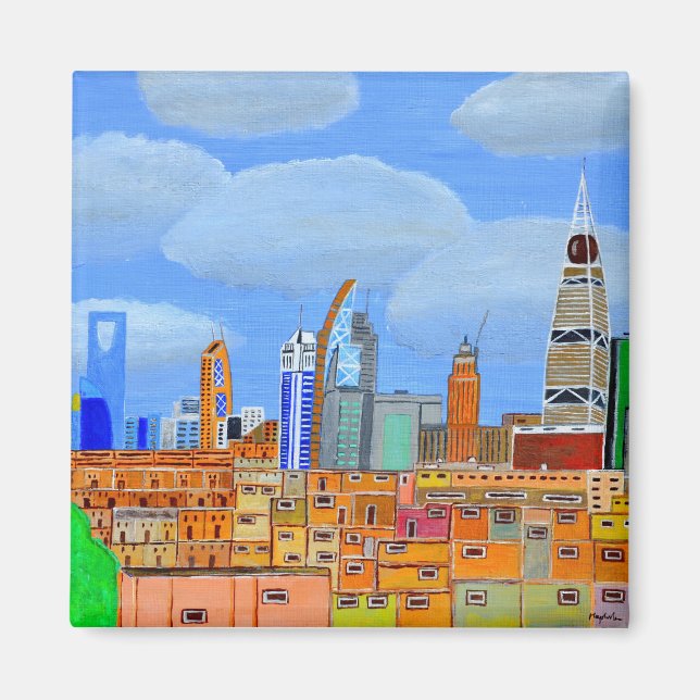 Riyadh (2) magnet (Front)