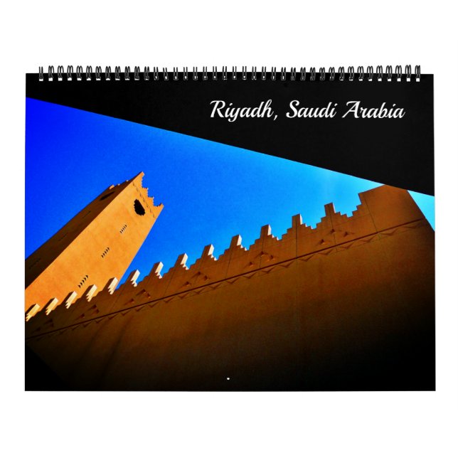 Riyadh, Saudi Arabia Calendar (Cover)