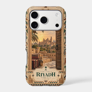 Riyadh Saudi Arabia iPhone Case  Traditional Najdi