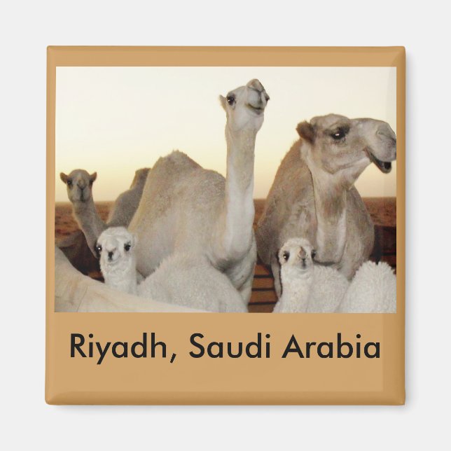 Riyadh, Saudi Arabia Magnet (Front)
