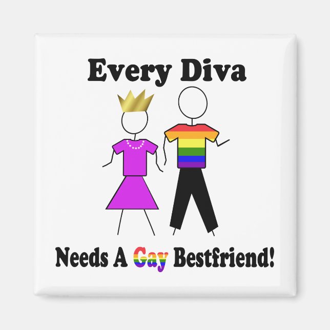 Riyah-Li Designs Every Diva Magnet (Front)