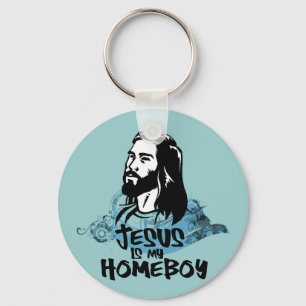 Riyah-Li Designs Jesus is My Homeboy Key Ring