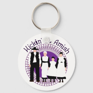 Riyah-Li Designs Kickin' It Amish Key Ring