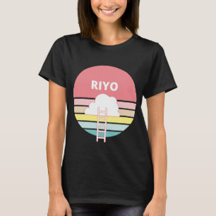 RIYO- Means dream in Somali. Pink sanset style, si T-Shirt