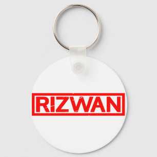 Rizwan Stamp Key Ring