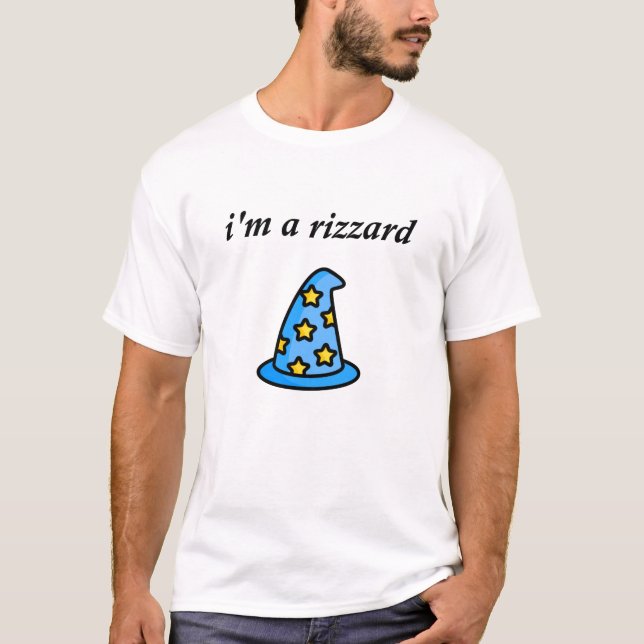 Rizz Rizzard Wizard T-Shirt (Front)
