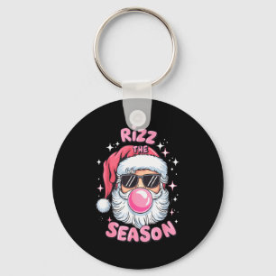 Rizz The Season Funny Christmas Pajamas Rizzler Sa Key Ring