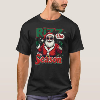 Rizz the Season Funny Christmas T-Shirt