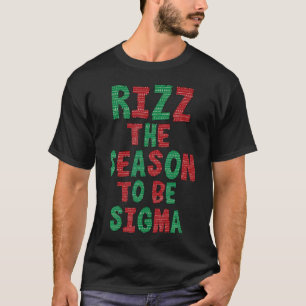 Rizz The Season - Funny Gen Alpha Slang Christmas  T-Shirt
