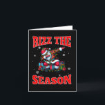 Rizz The Season Funny Middle School Gen Alpha Chri Card<br><div class="desc">Rizz The Season Funny Middle School Gen Alpha Christmas Kids</div>