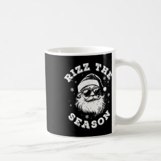 Rizz The Season Santa Claus Rizzmas Funny Boys Chr Coffee Mug