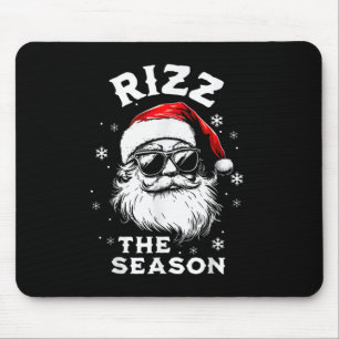Rizz The Season Santa Claus Rizzmas Funny Boys Chr Mouse Mat