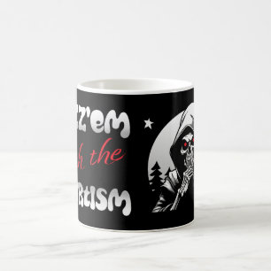 Rizz'em with the Mortism (B&W) Coffee Mug