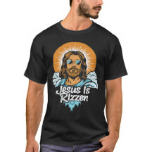 Rizzin' Christ: Easter Swag T-Shirt
