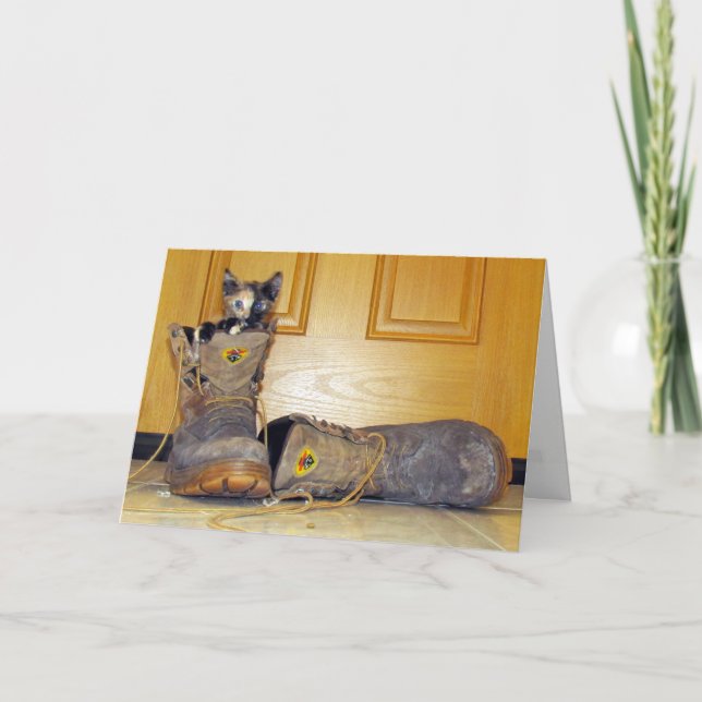 Rizzoli's Boots Greeting Card (Front)