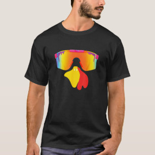 Rizzy Turkey with Cool Shades Funny Thanksgiving B T-Shirt
