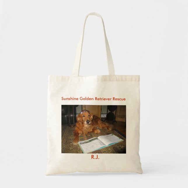 RJ  Shopping Bag - Sunshine Goldens (Front)