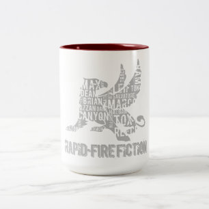RK Griffin TwoTone GREYlogo Two-Tone Coffee Mug