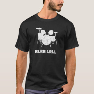 RLRR LRLL Drummer Insider Drummer & Drumming T-Shirt