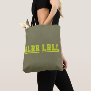 RLRR LRLL Drumsticks Band Drum Drummer Funny  Tote Bag