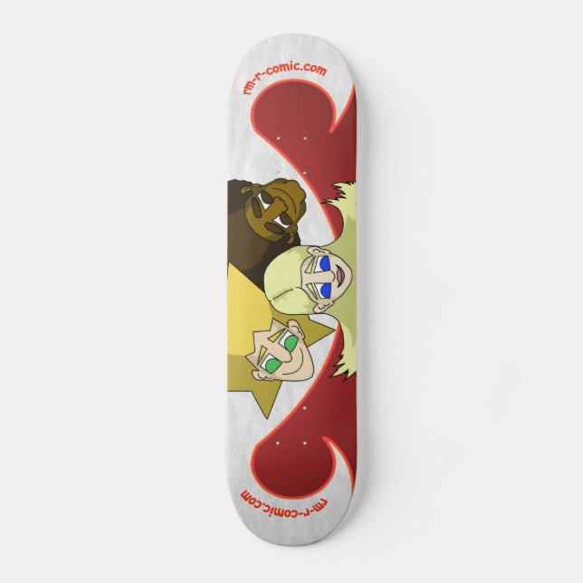 rm -r comic skateboard (Front)