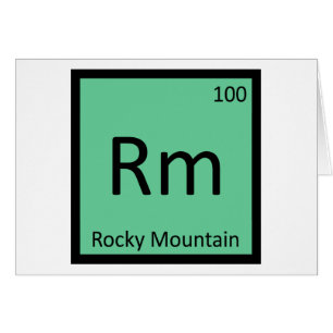 Rm - Rocky Mountain Gaited Horse Chemistry Element
