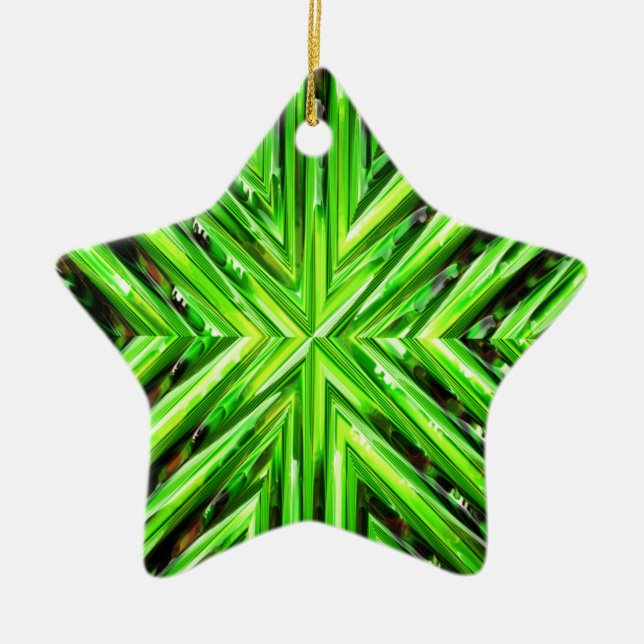 RMA 7 Star Ceramic Tree Decoration (Front)