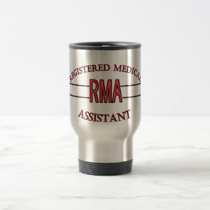 RMA LOGO REGISTERED MEDICAL ASSISTANT TRAVEL MUG