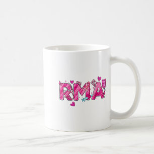 Rma Registered Medical Istant Nurse Breast Cancer Coffee Mug