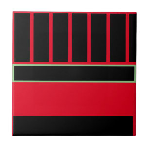 RMdesignflo55 CeramicTile coler Rrd- Sage- Black Tile