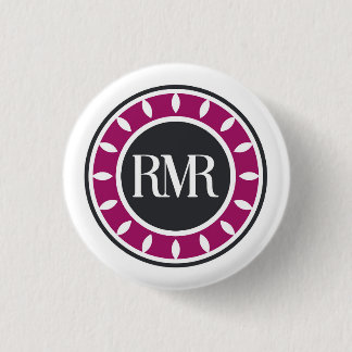 RMR Logo Pinwheel Button - 1 1/4" Diameter