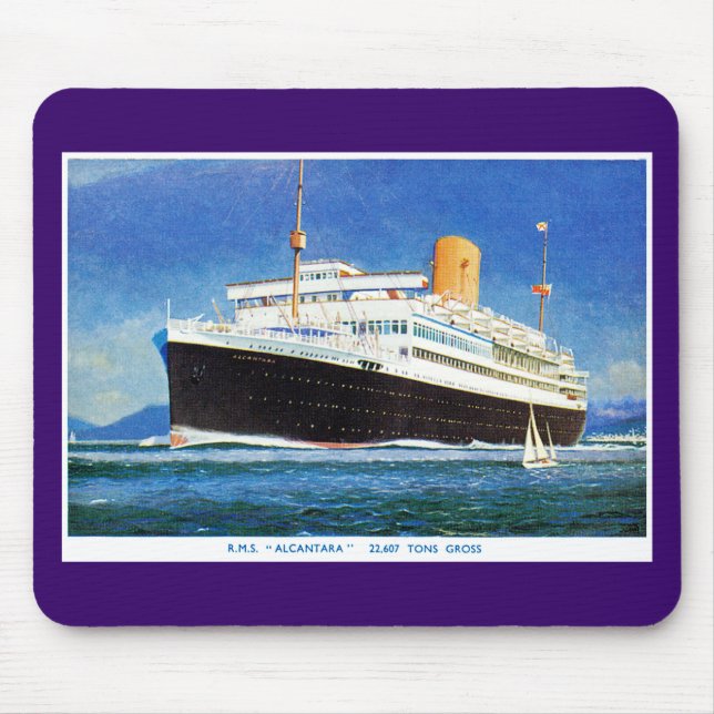 RMS Alcantara Mouse Mat (Front)