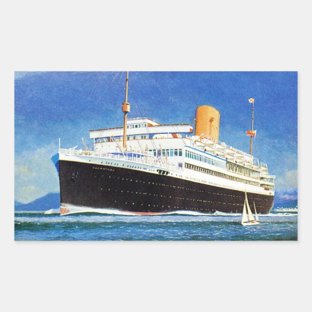 RMS Alcantara Rectangular Sticker (Front)