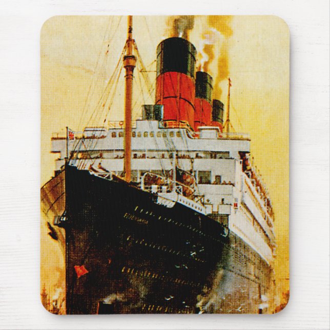 RMS Berengaria Mouse Mat (Front)