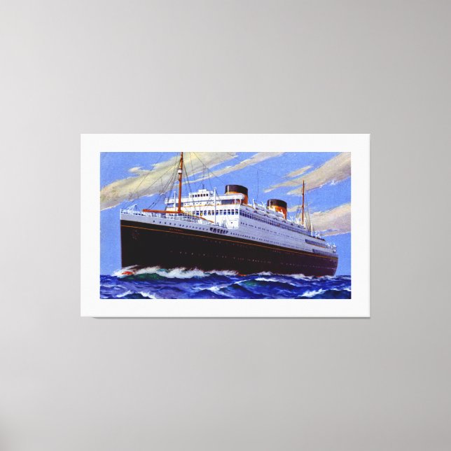 RMS Britannic ~ XL Canvas Print (Front)