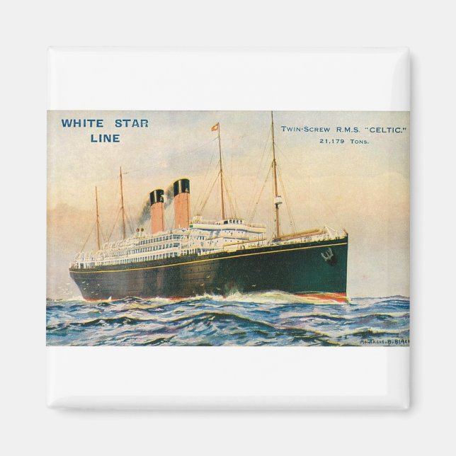 RMS Celtic Magnet (Front)