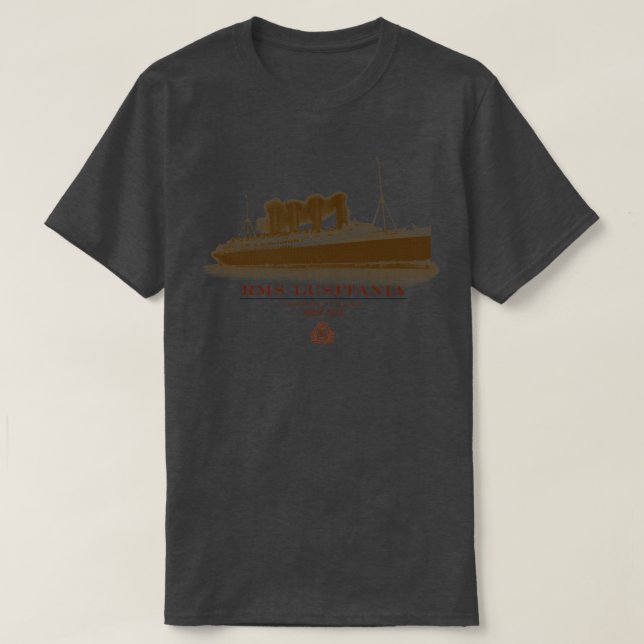 RMS Lusitania T-Shirt (Design Front)