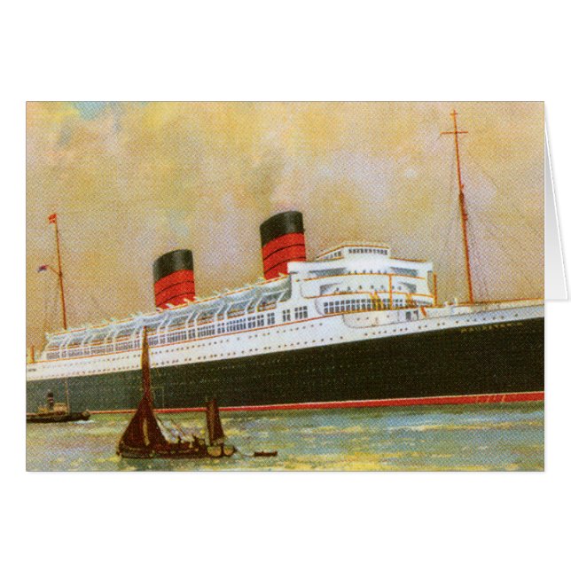 RMS Mauretainia (Front Horizontal)