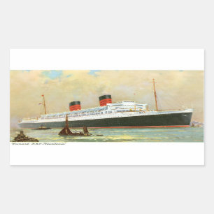 RMS Mauretainia Rectangular Sticker