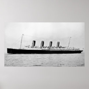 RMS Mauretania Poster